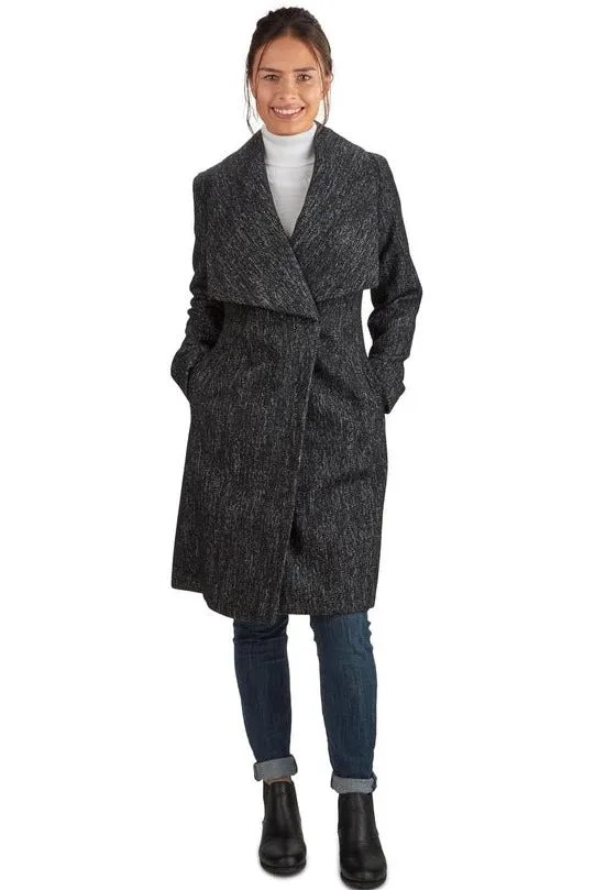 Cole Haan Wool Wrap Coat