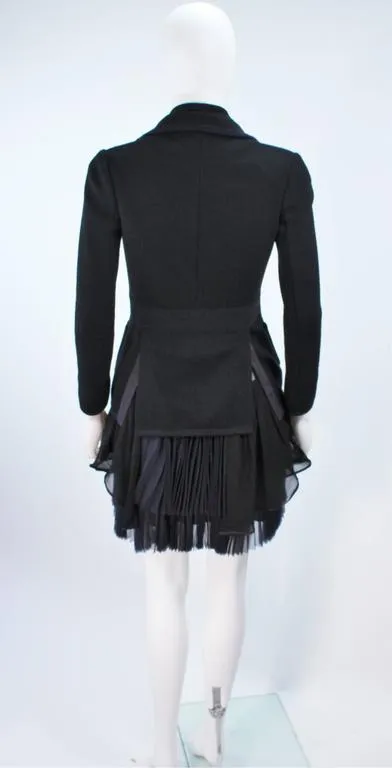 COMME DES GARÇONS Wool Jacket and Dress Ensemble Size S