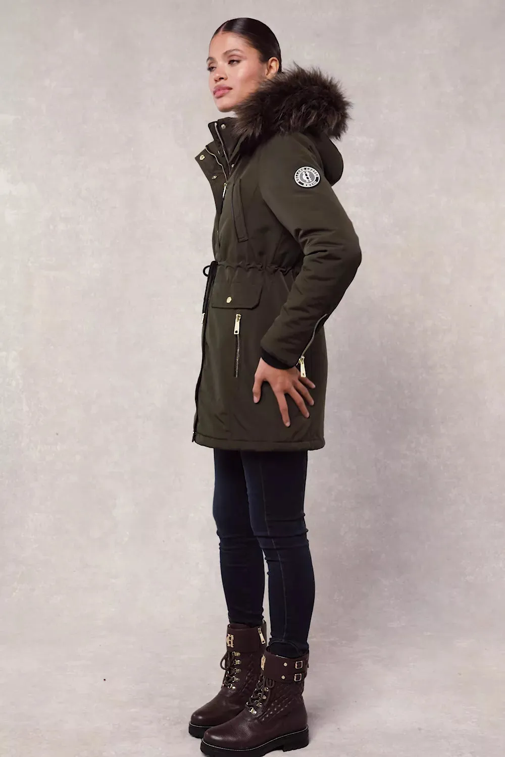 Corvara Parka (Khaki)