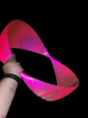 Cotton Candy Galaxy Reflective Taped Hoop