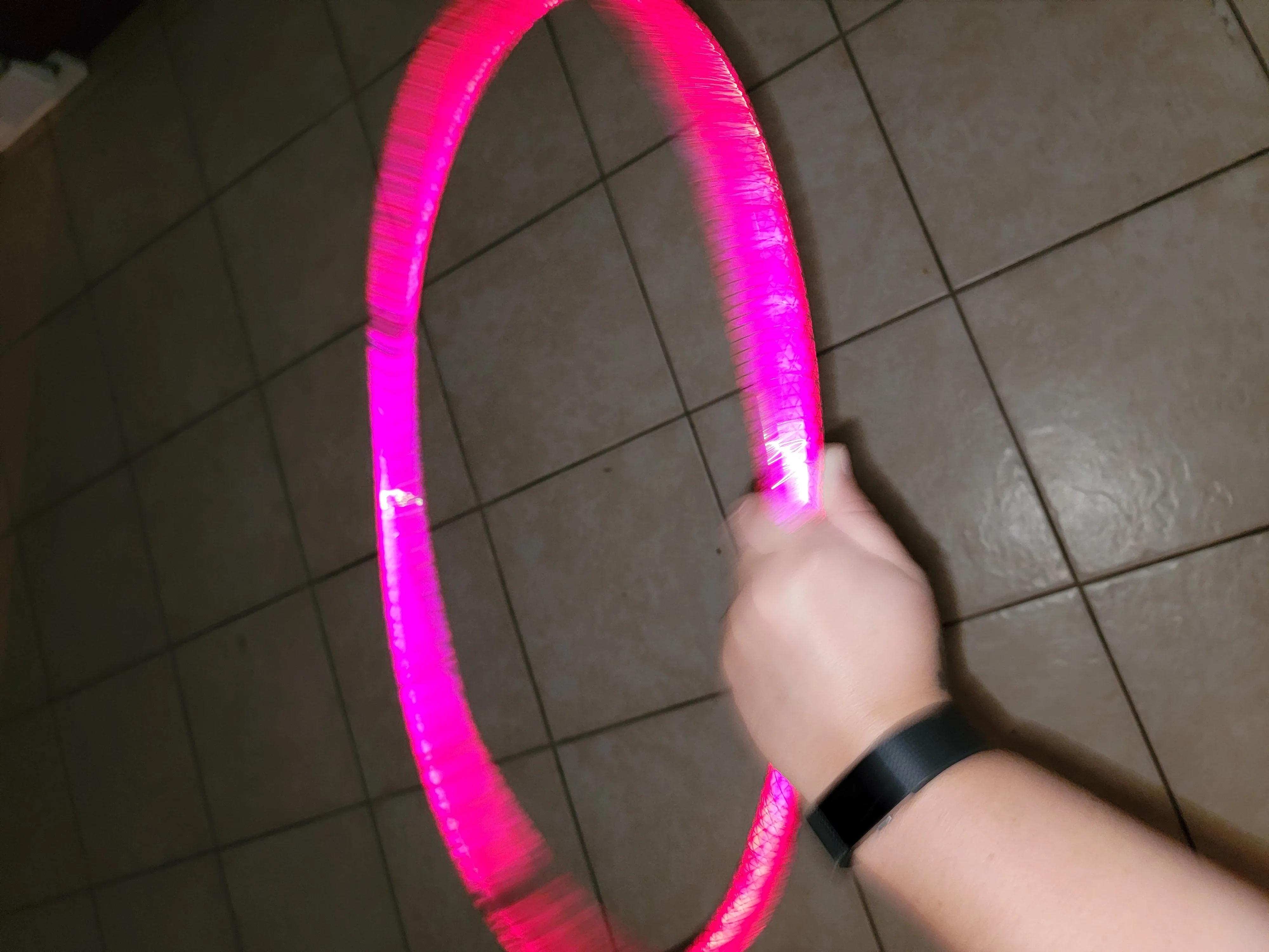 Cotton Candy Galaxy Reflective Taped Hoop