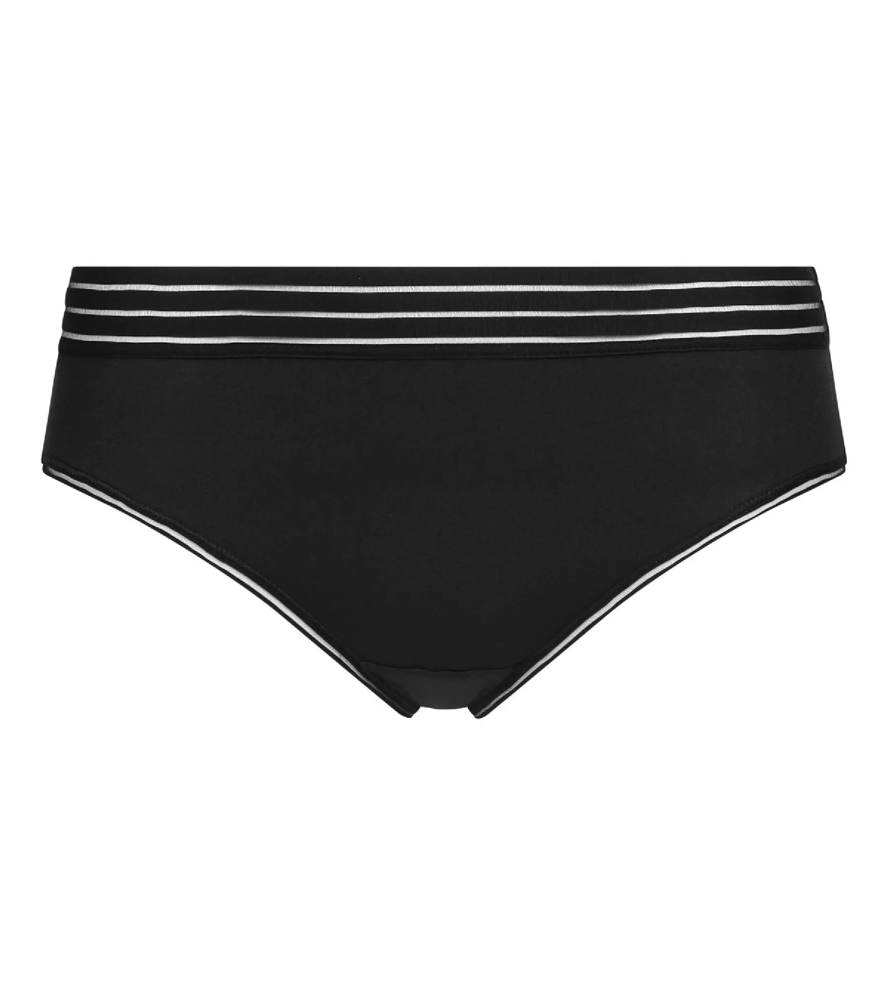 Culotte femme invisible en microfibre seconde peau Noir Oh My Dim’s