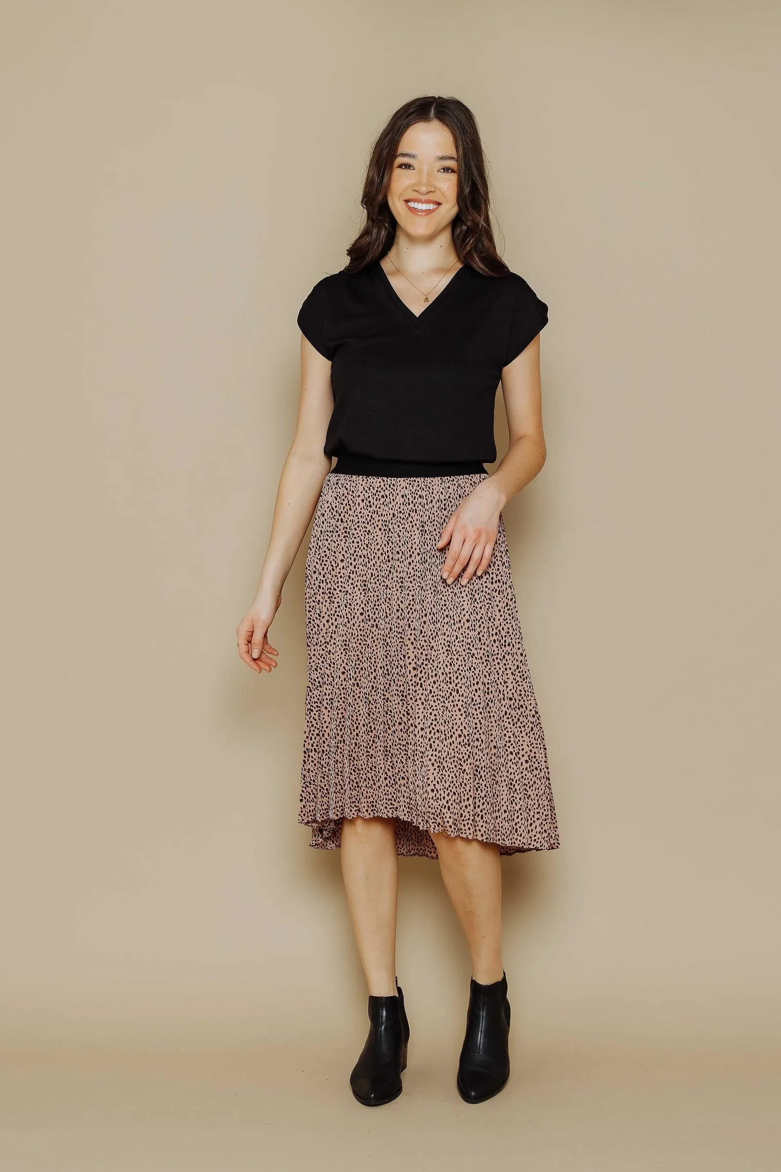 Daphne Pleated Skirt