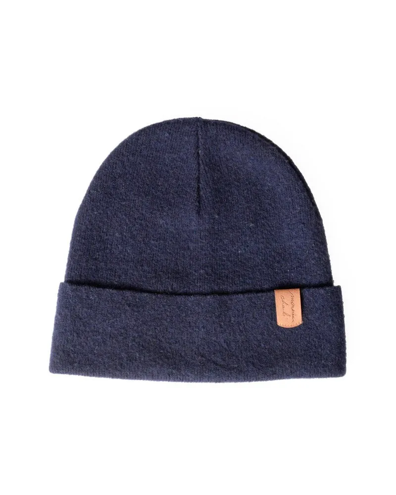 Deidaa Merino Wool Navy Beanie