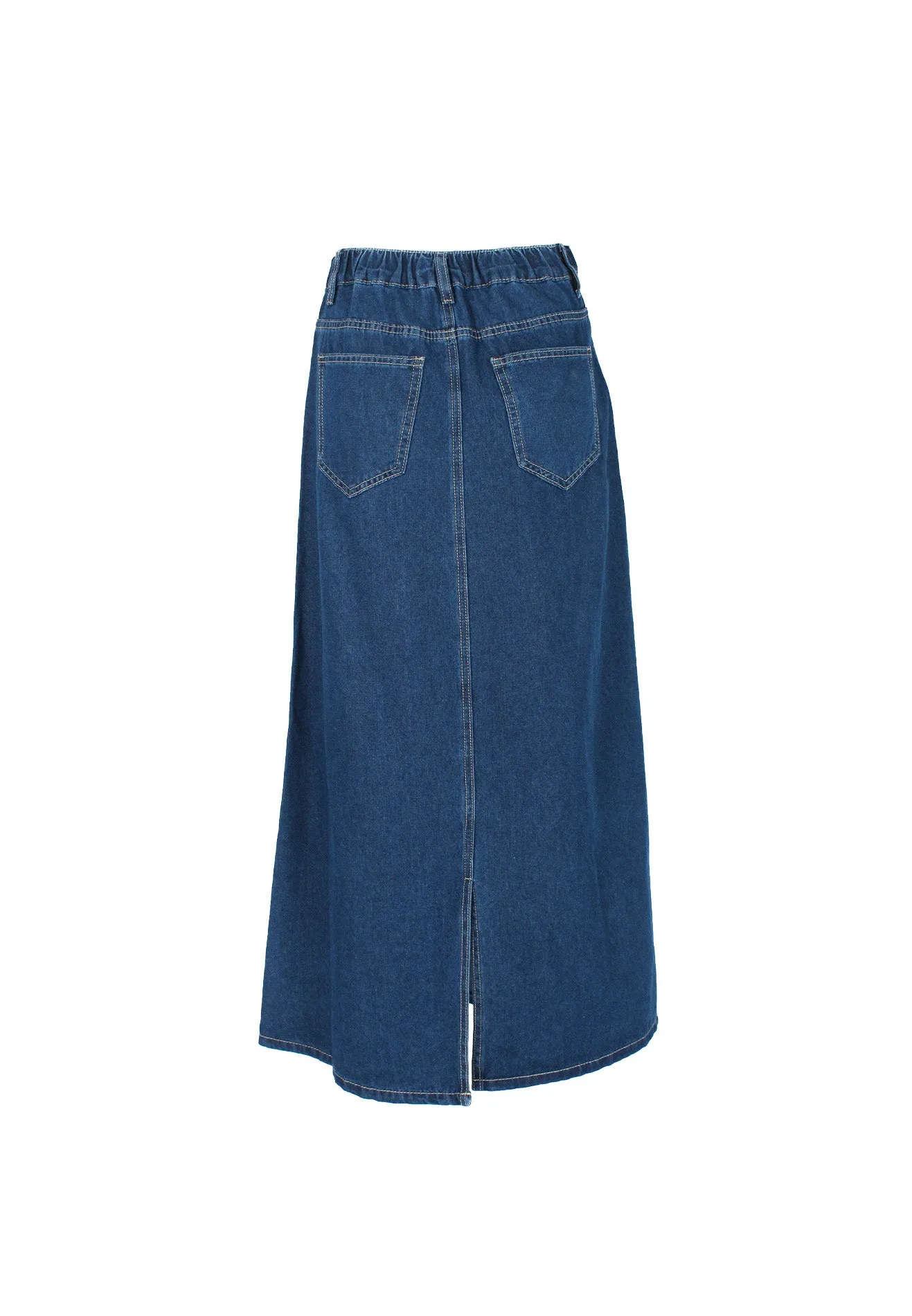 Denim Maxi Skirt