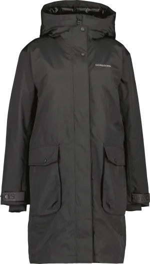 Didriksons Women&#x27;s Ilsa Parka Black | Buy Didriksons Women&#x27;s Ilsa Parka Black here | Outnorth