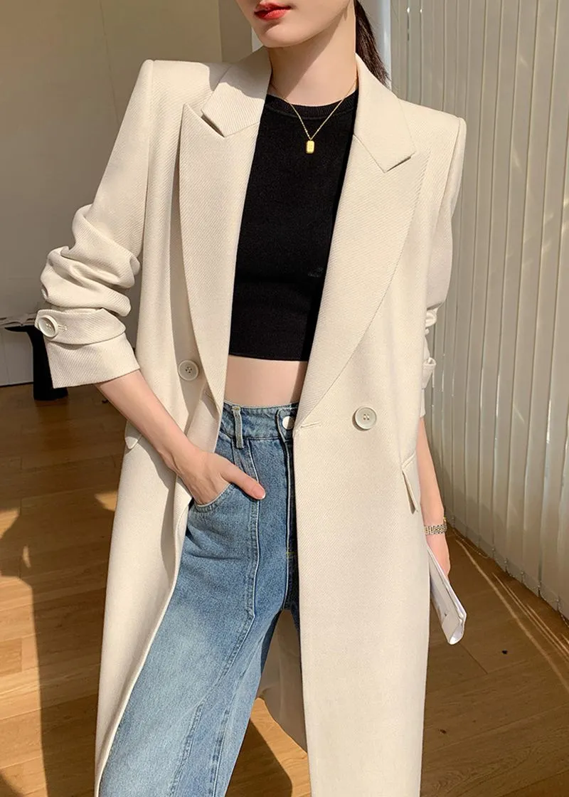 Double-Breasted Belt Trench Coat