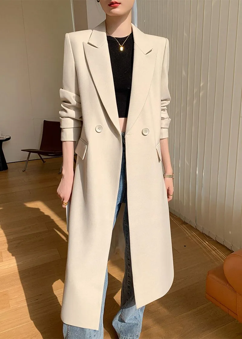 Double-Breasted Belt Trench Coat