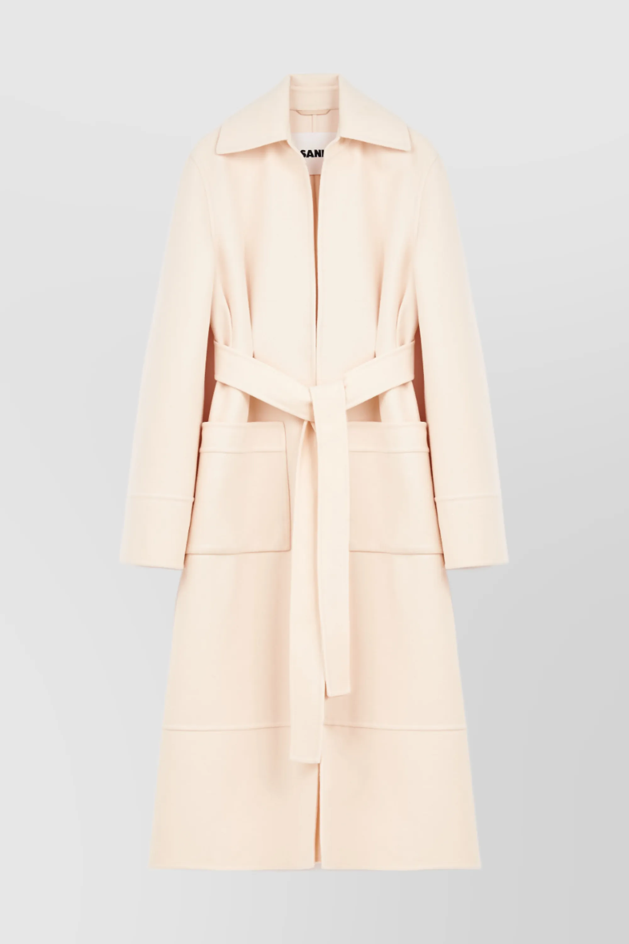 Double face loose wool coat