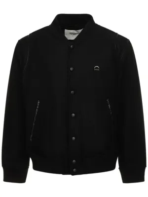 Dunst   Unisex wool varsity jacket 