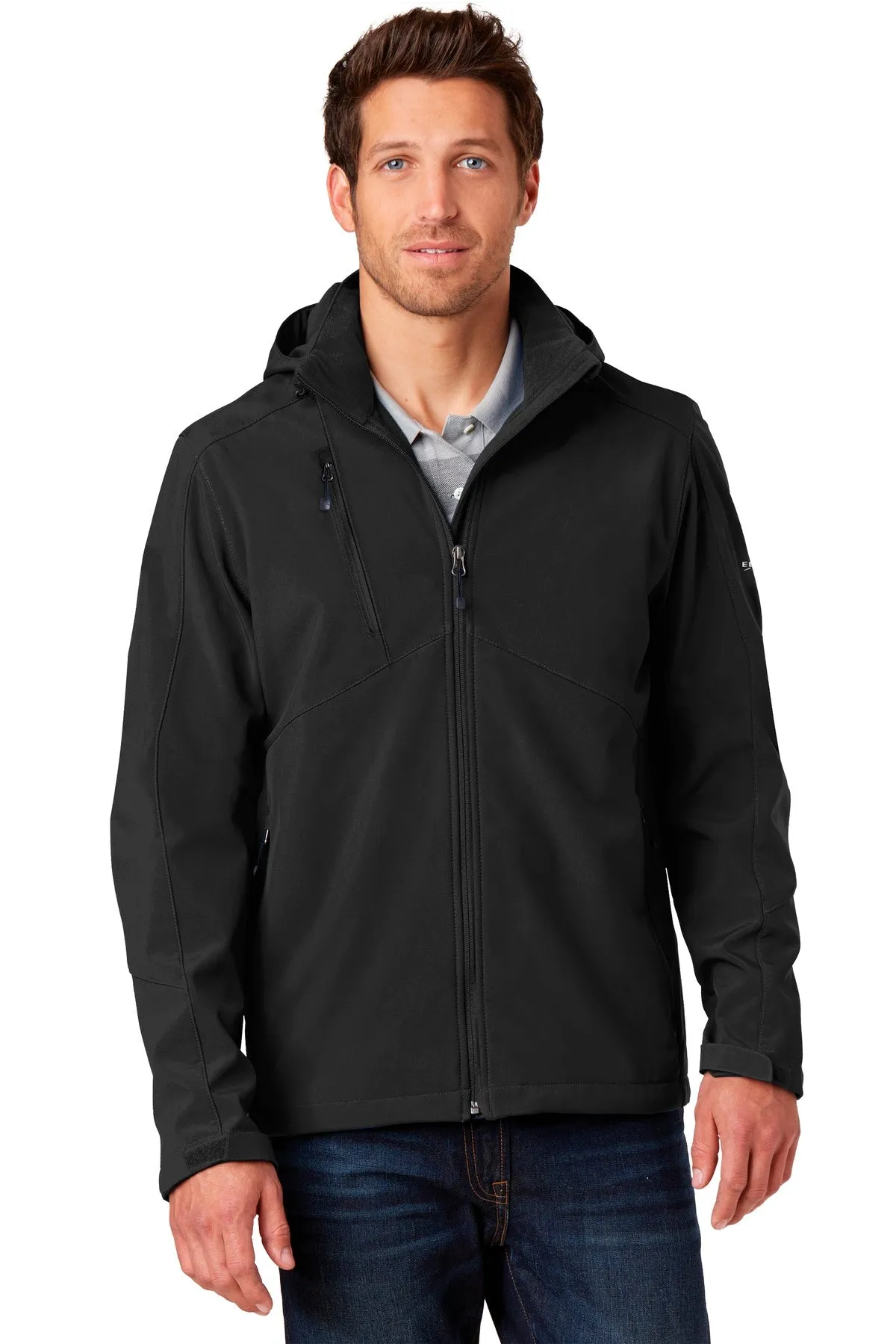 Eddie Bauer Hooded Soft Shell Parka. EB536