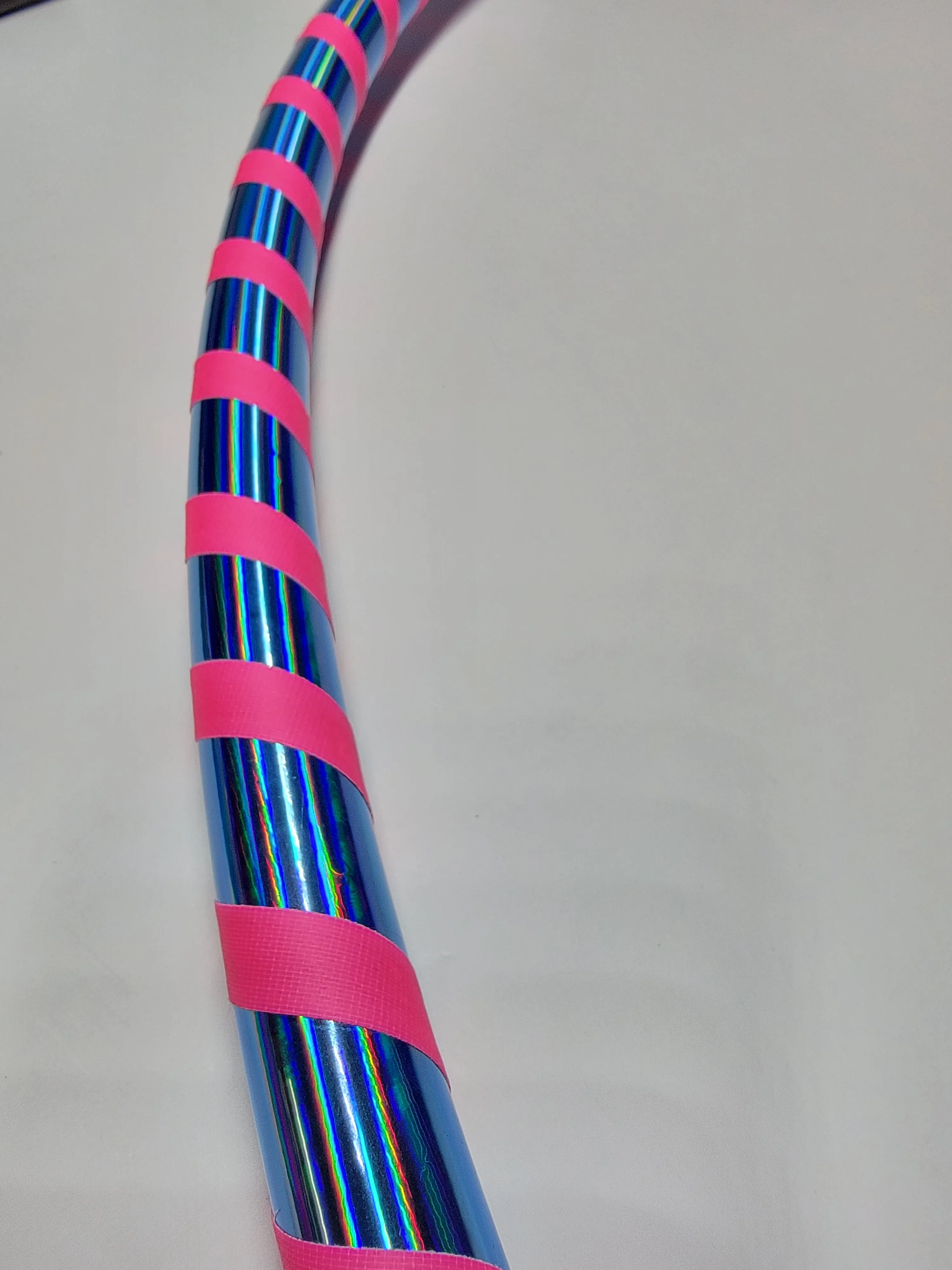 Electric Pink Beginner Taped Hoop