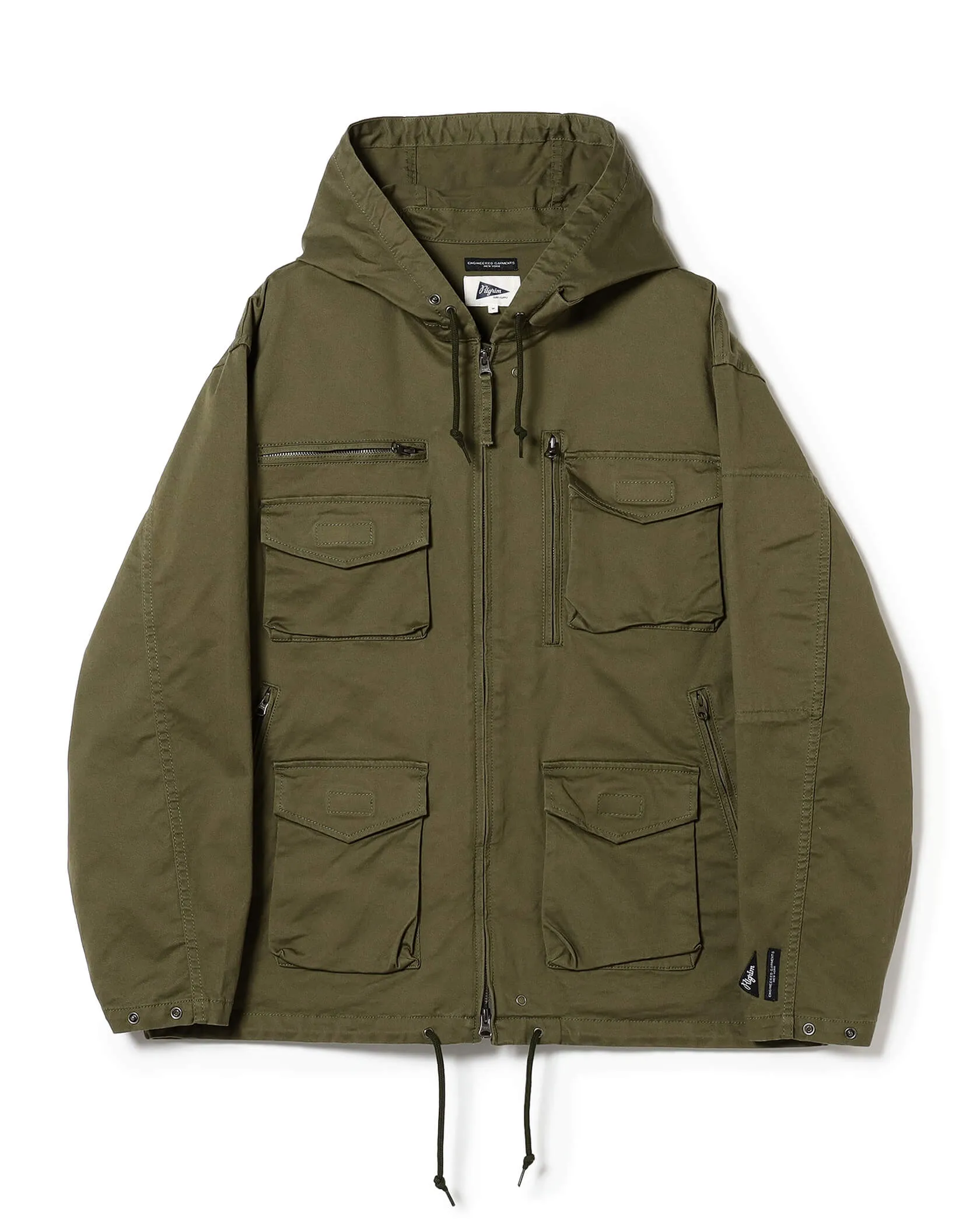 Engineered Garments for Pilgrim Russel Zip Parka