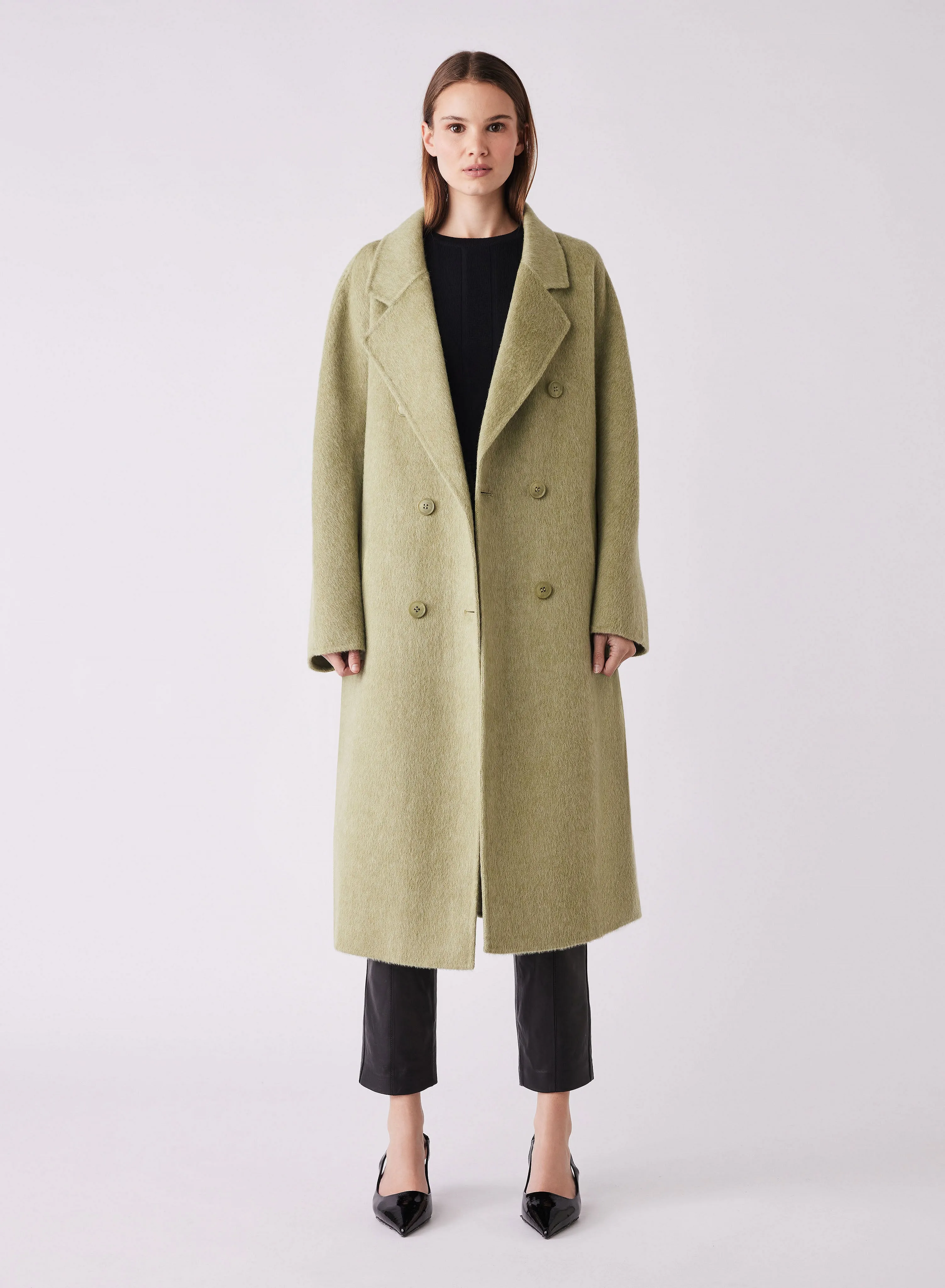 Esmaeé Stream Coat - Pistachio