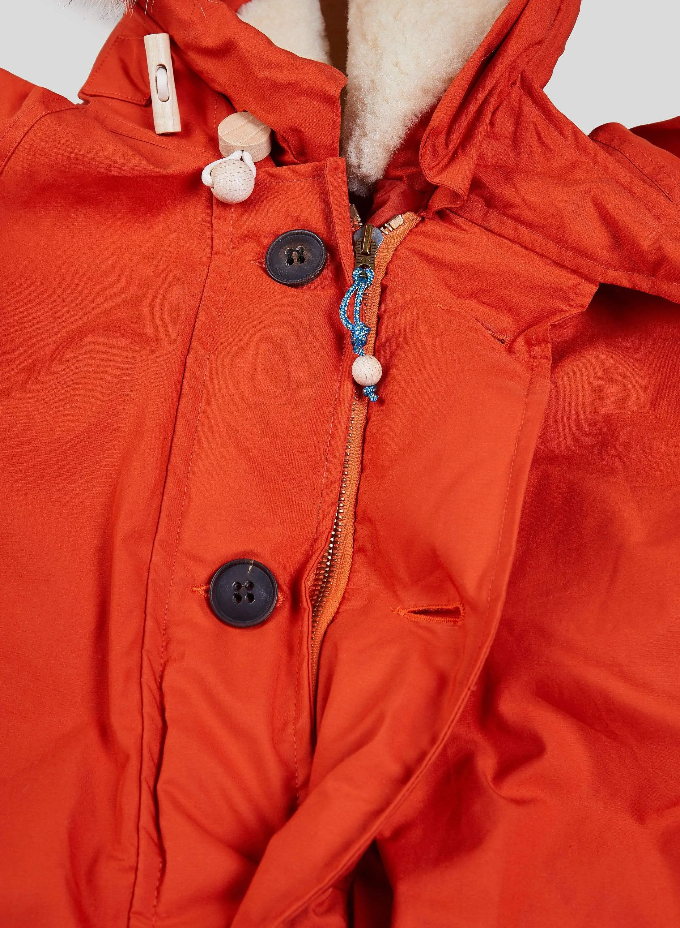 Everest Parka in Orange