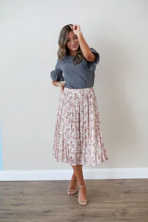 Floral Flare Skirt