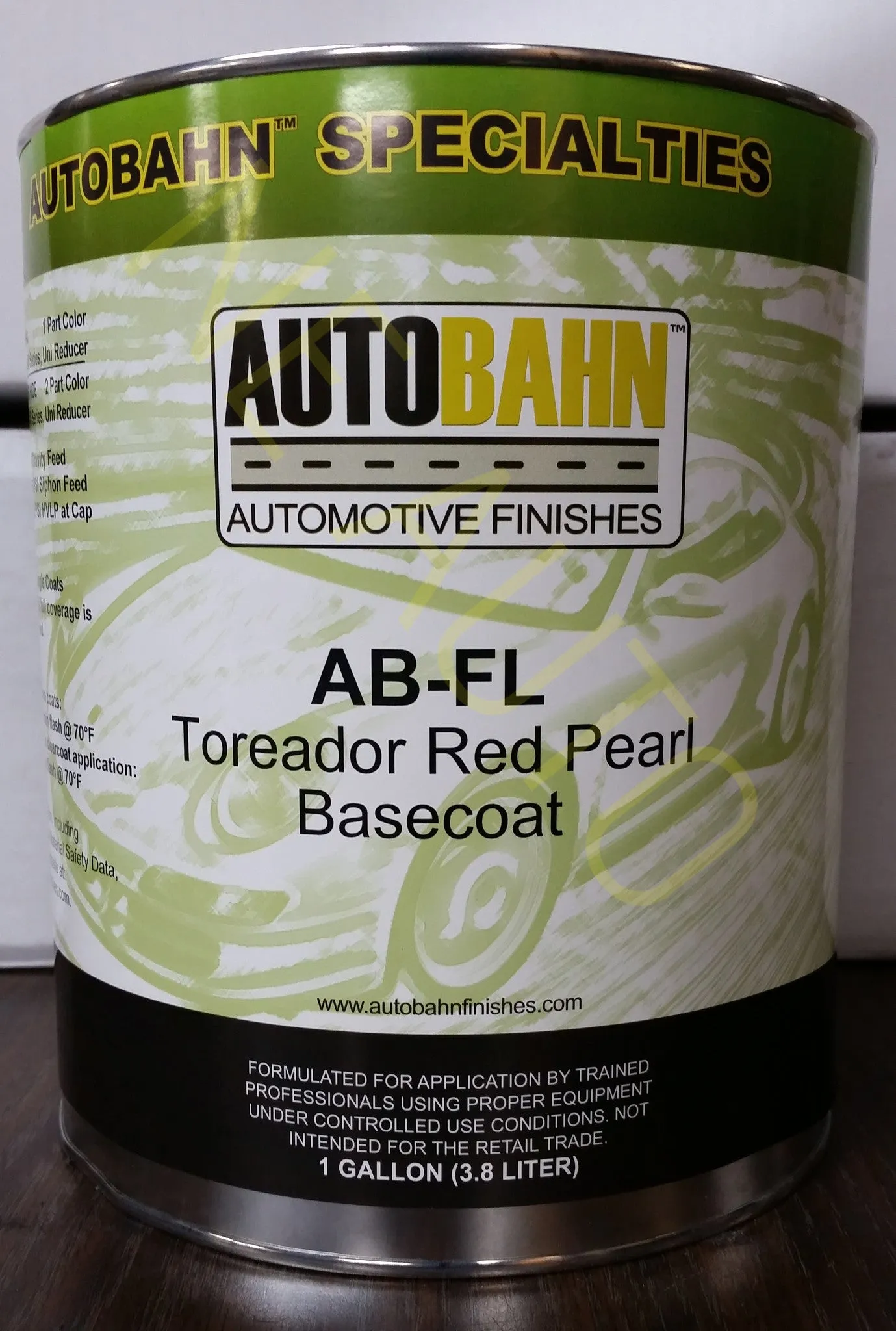 FORD TORREADOR RED METALLIC FL BASECOAT CLEARCOAT AUTO body shop RESTORATION CAR PAINT