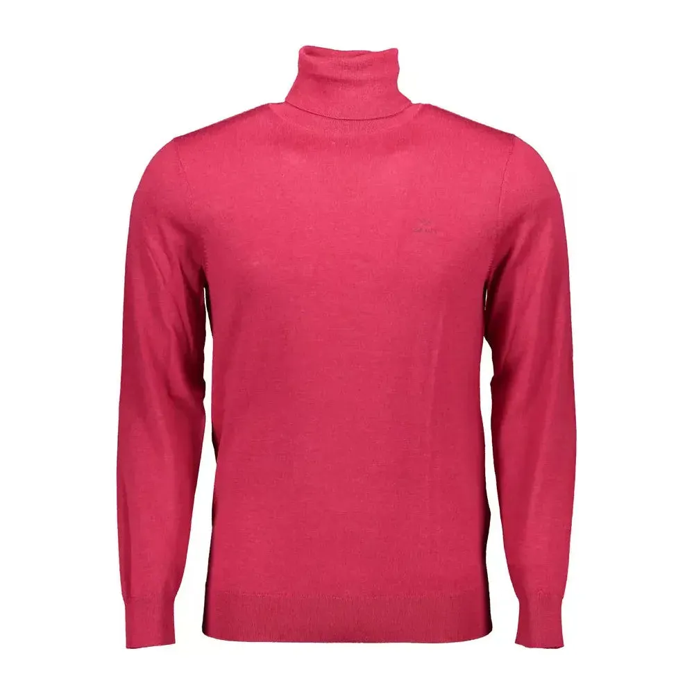 Gant Red Wool Men Sweater