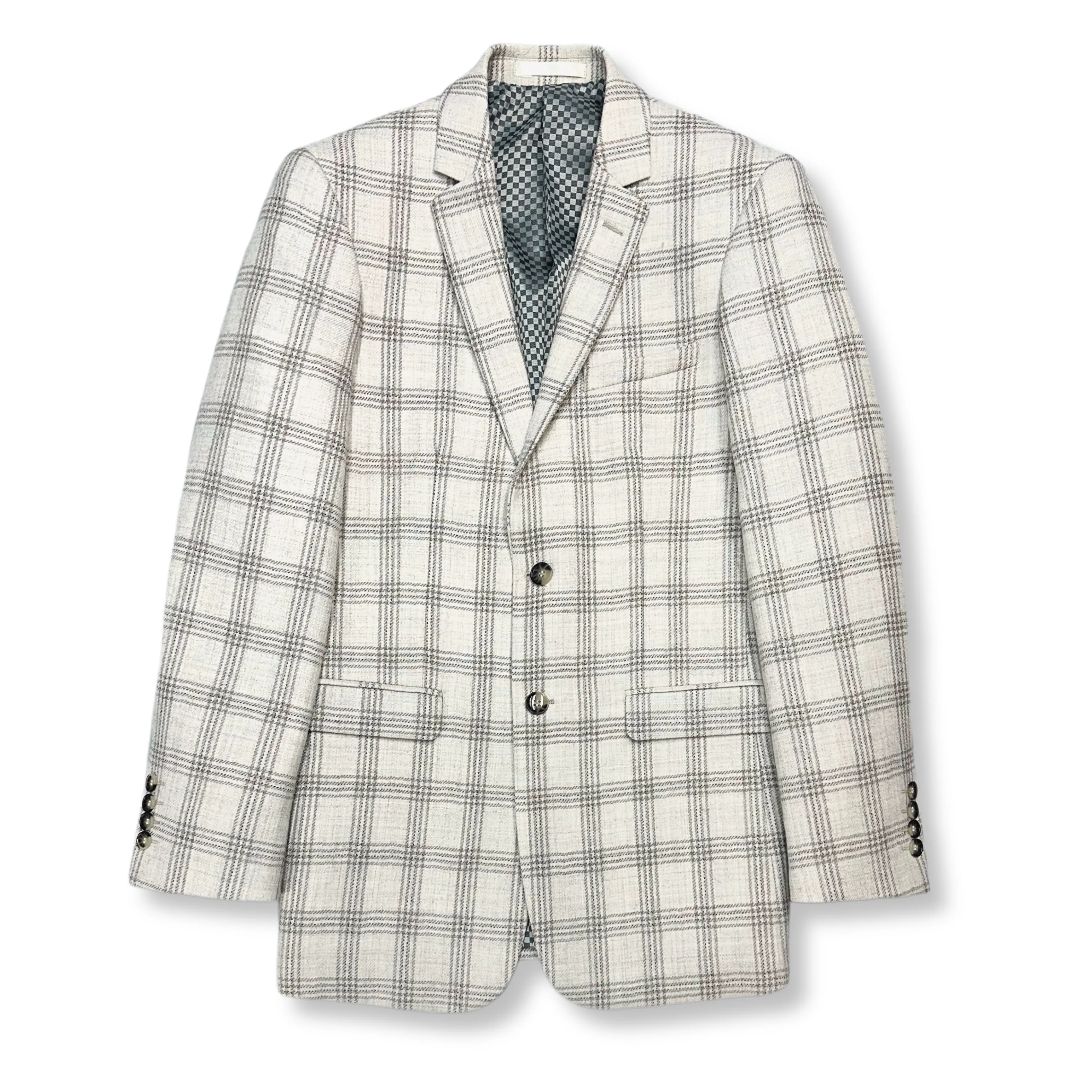 Geoffrey Plaid Wool Sport Coat