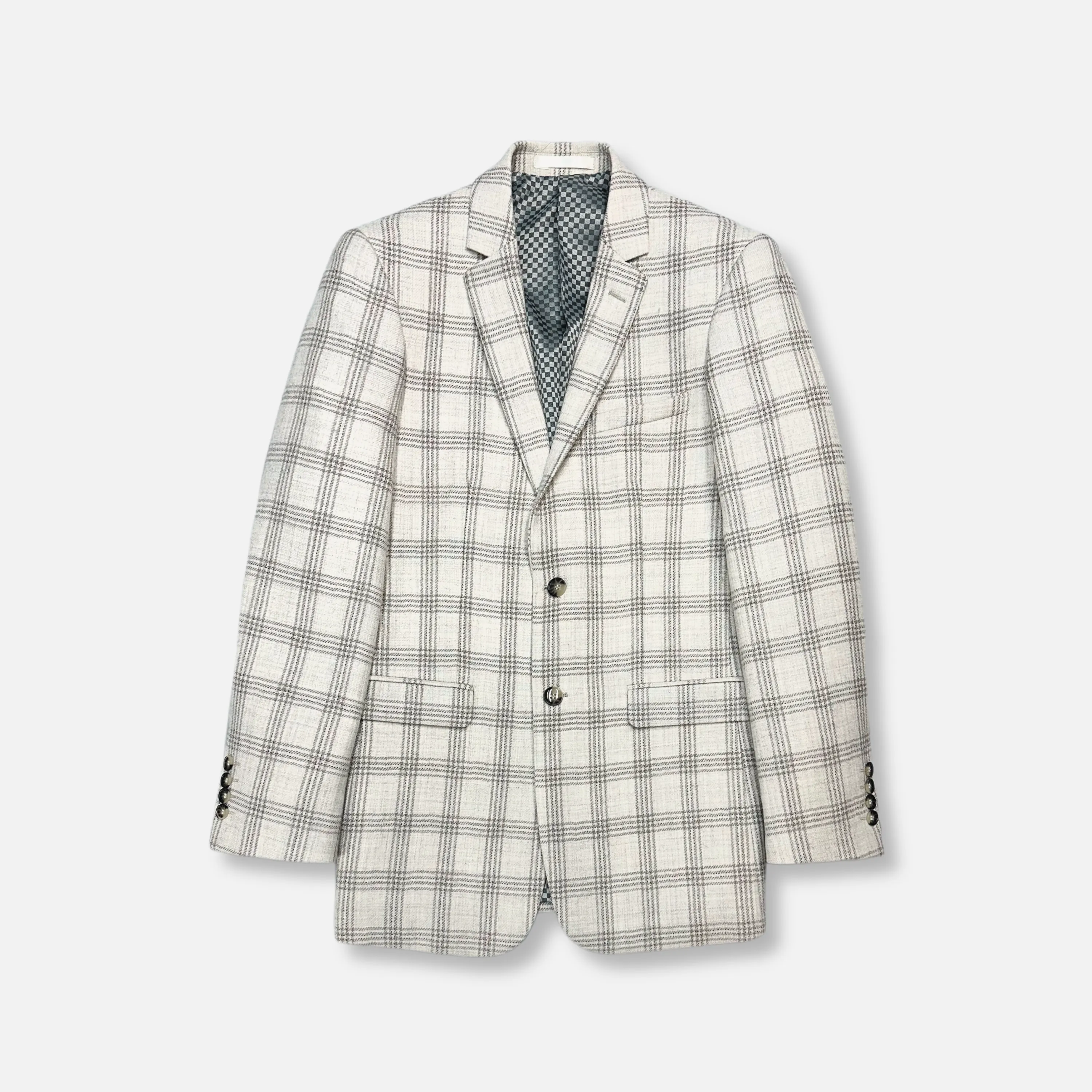 Geoffrey Plaid Wool Sport Coat