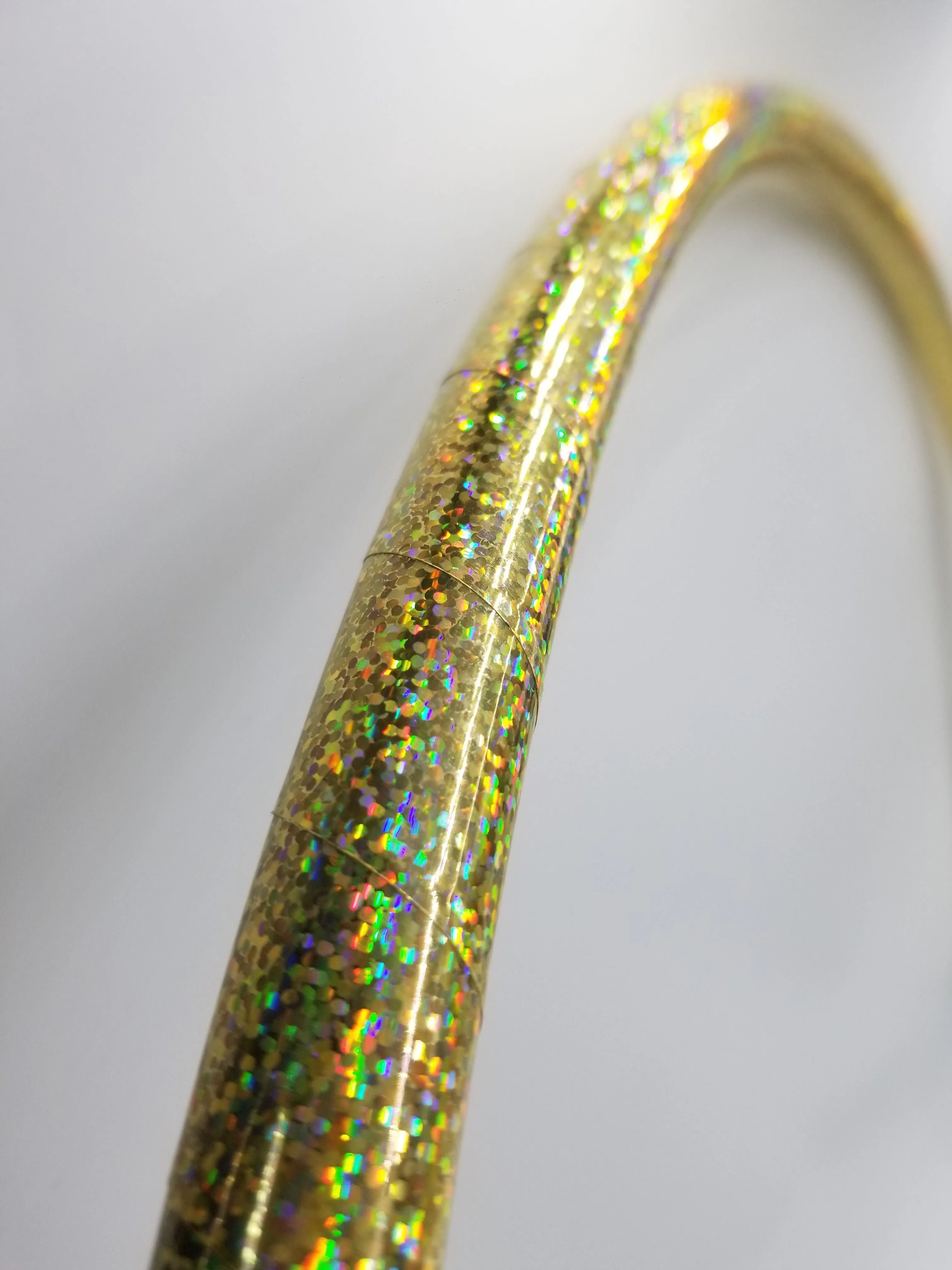 Gold Dust Glitter Taped Hoop