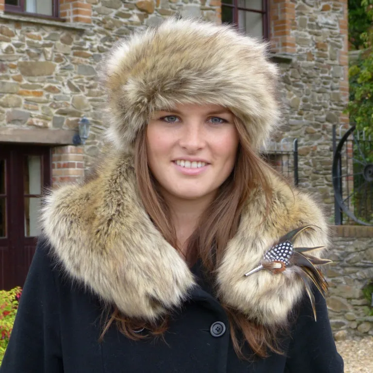 Golden Bear Faux Fur Hat