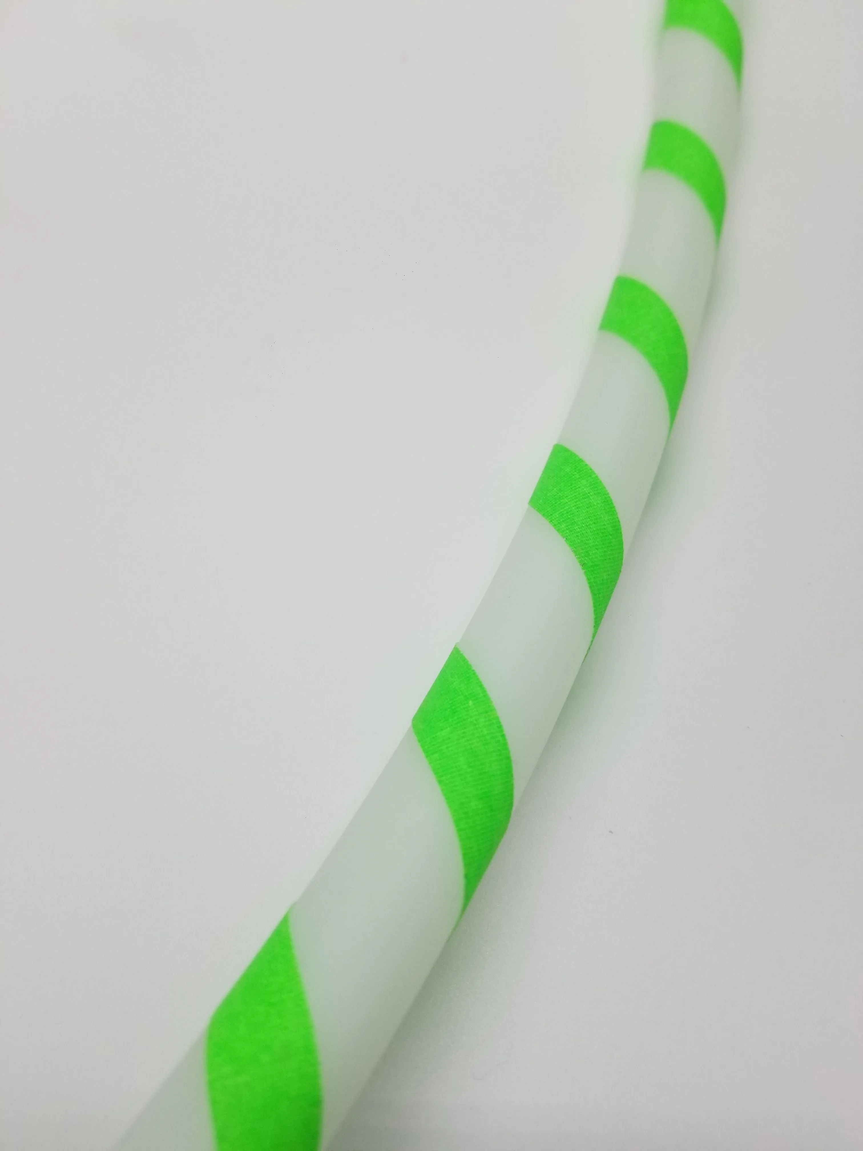 Green Gaffer Spiral Budget Friendly Beginner HDPE Taped Hoop