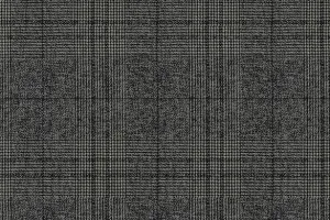 Grey Check 100% Wool (Ref-315010)