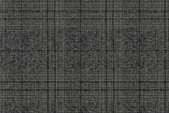 Grey Check 100% Wool (Ref-315010)