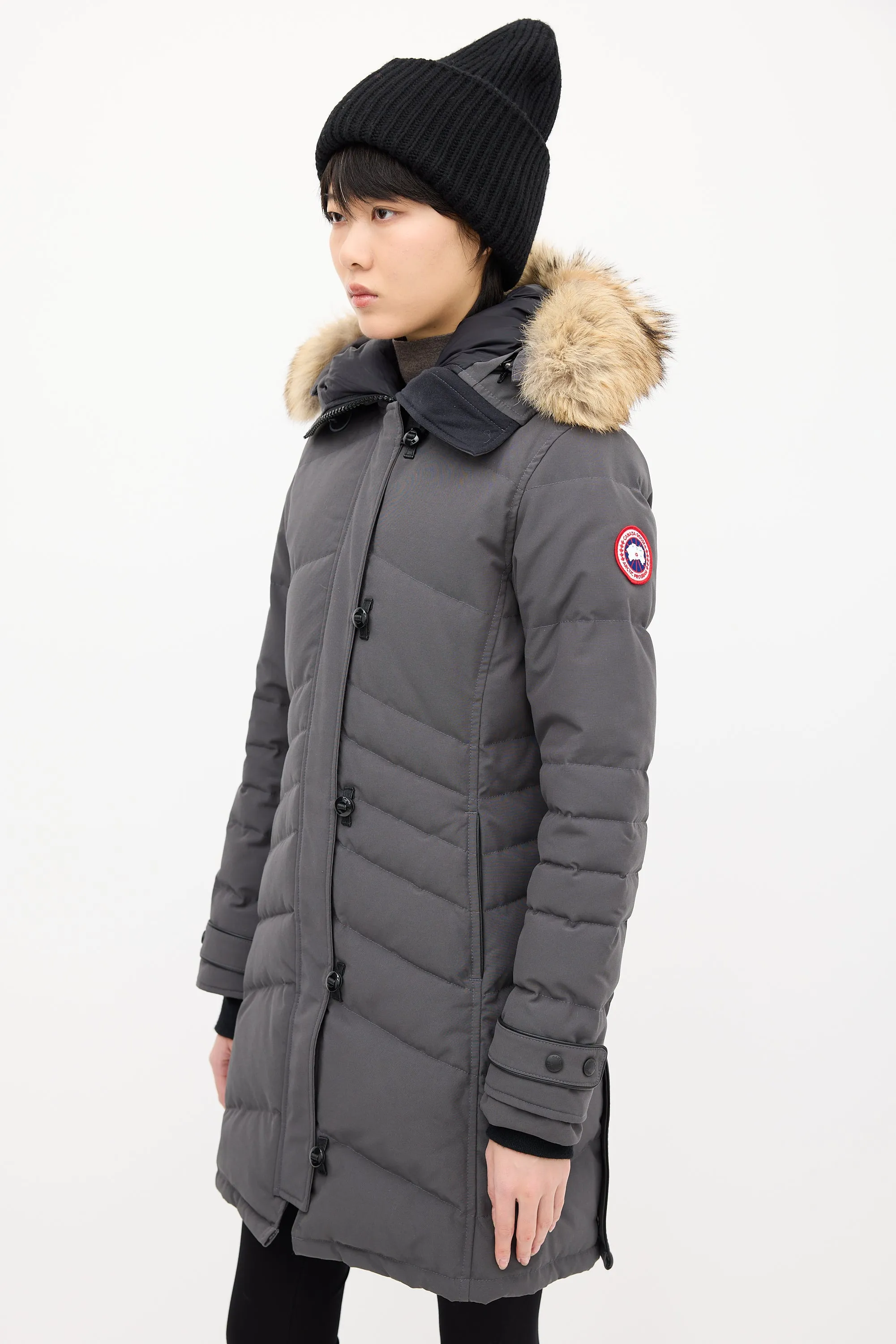 Grey Down Lorette Parka Heritage Parka