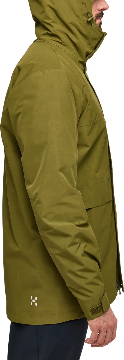 Haglöfs Men&#x27;s Reed GORE-TEX Parka Olive Green | Buy Haglöfs Men&#x27;s Reed GORE-TEX Parka Olive Green here | Outnorth