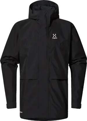 Haglöfs Men&#x27;s Reed GORE-TEX Parka True Black | Buy Haglöfs Men&#x27;s Reed GORE-TEX Parka True Black here | Outnorth