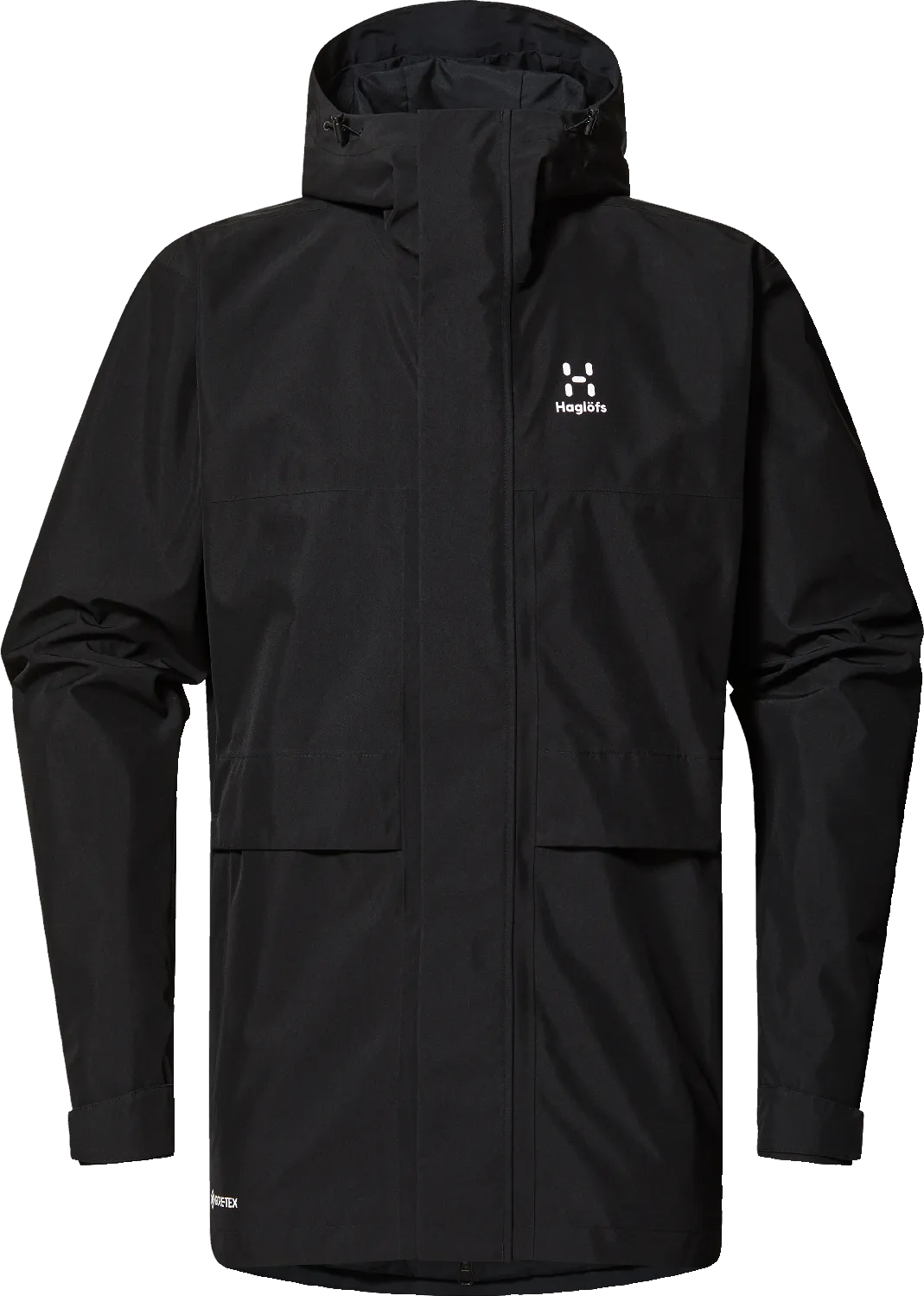 Haglöfs Men&#x27;s Reed GORE-TEX Parka True Black | Buy Haglöfs Men&#x27;s Reed GORE-TEX Parka True Black here | Outnorth