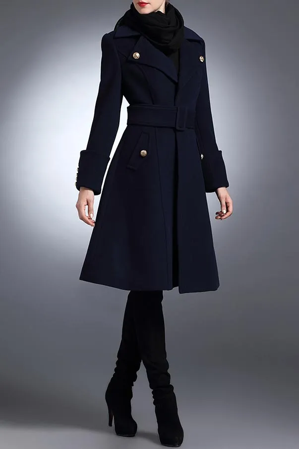 Hana Long Winter Wool Coat