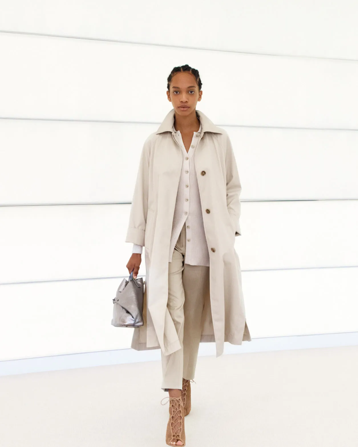 Hannes Cotton Gabardine Coat