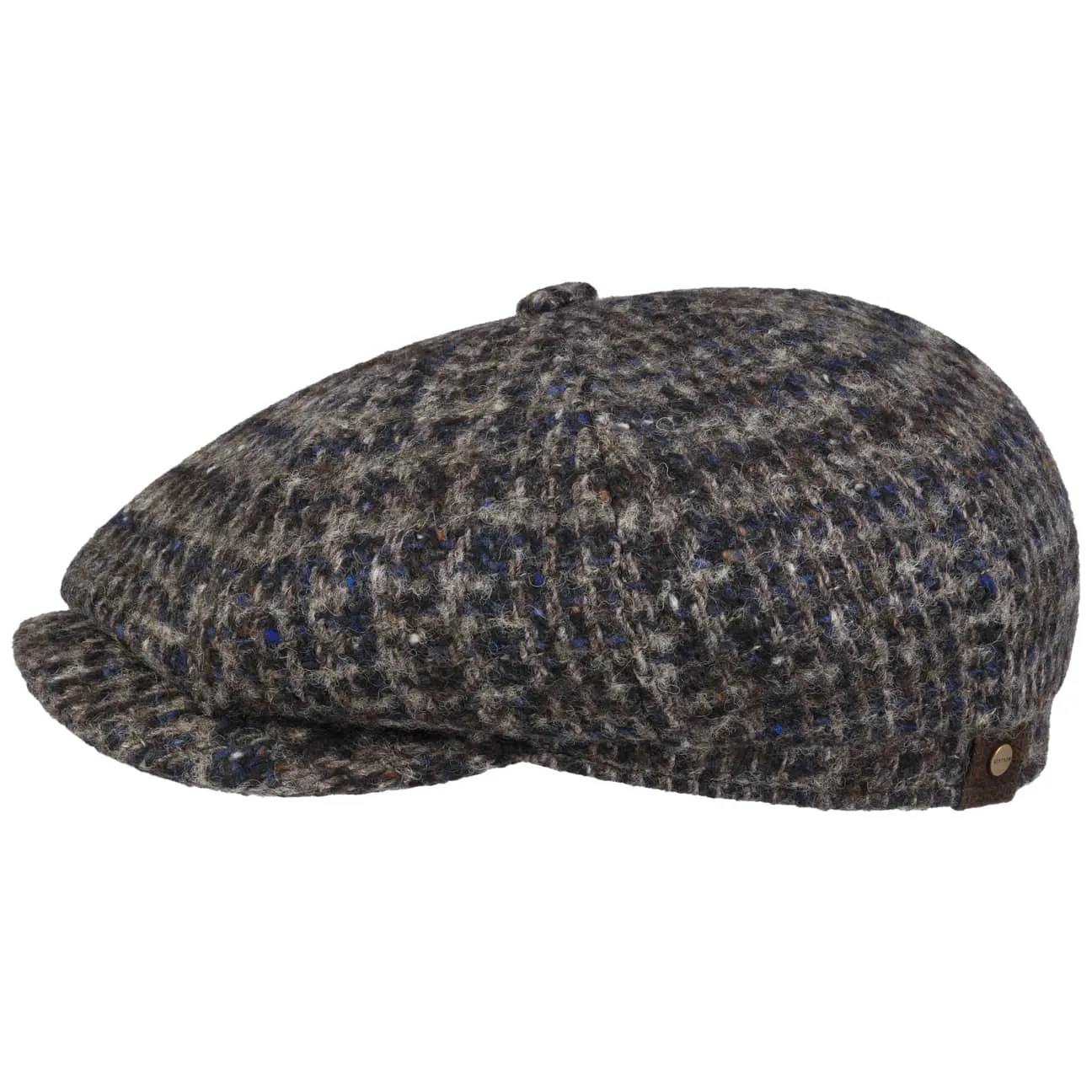 Hatteras Hoback Virgin WoolNewsboy Cap by Stetson