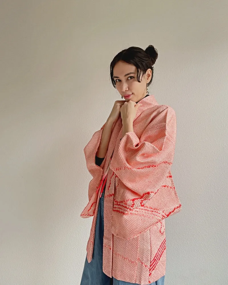 Hill and flower Haori Kimono Jacket