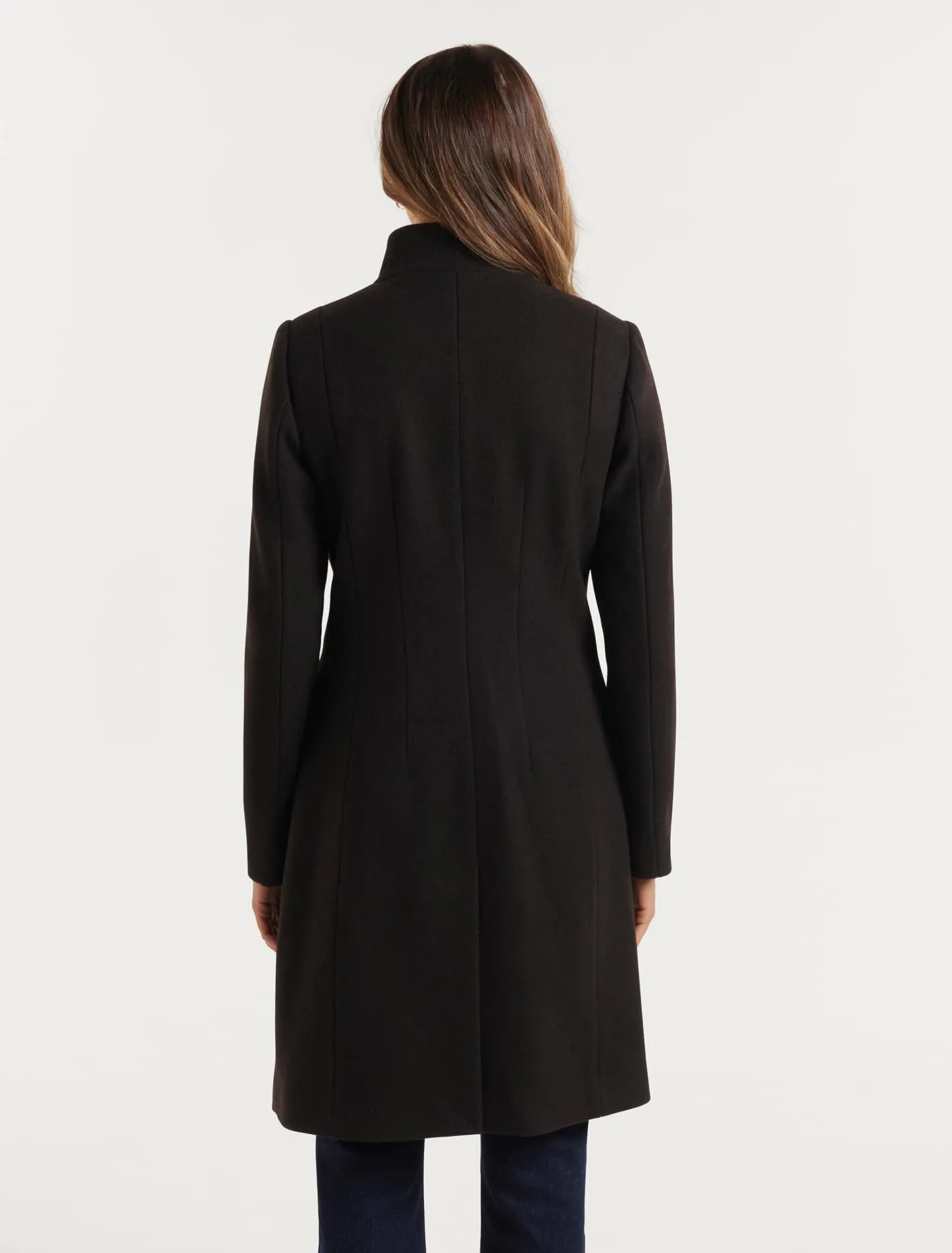 Katrina Funnel Neck Coat