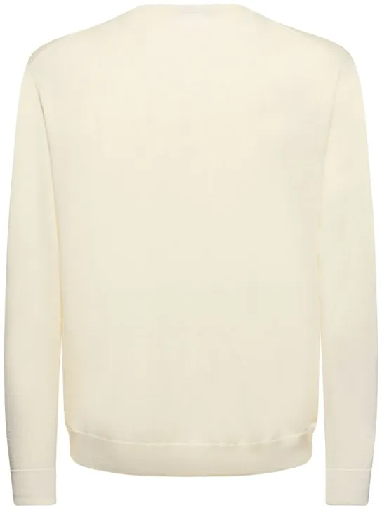 Lardini   Wool blend crewneck sweater 