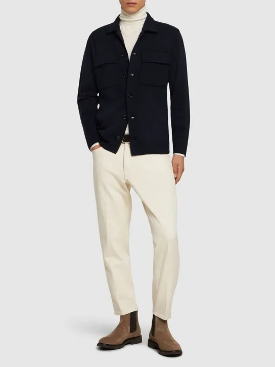 Lardini   Wool shirt jacket 