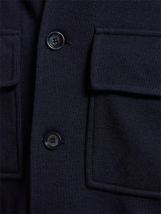 Lardini   Wool shirt jacket 