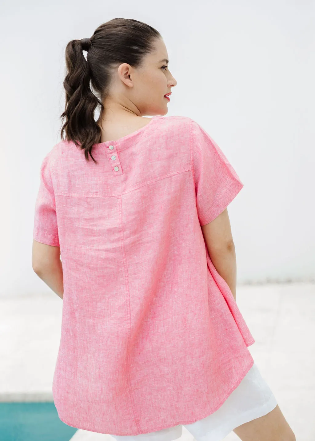 Linen Swing Top Watermelon