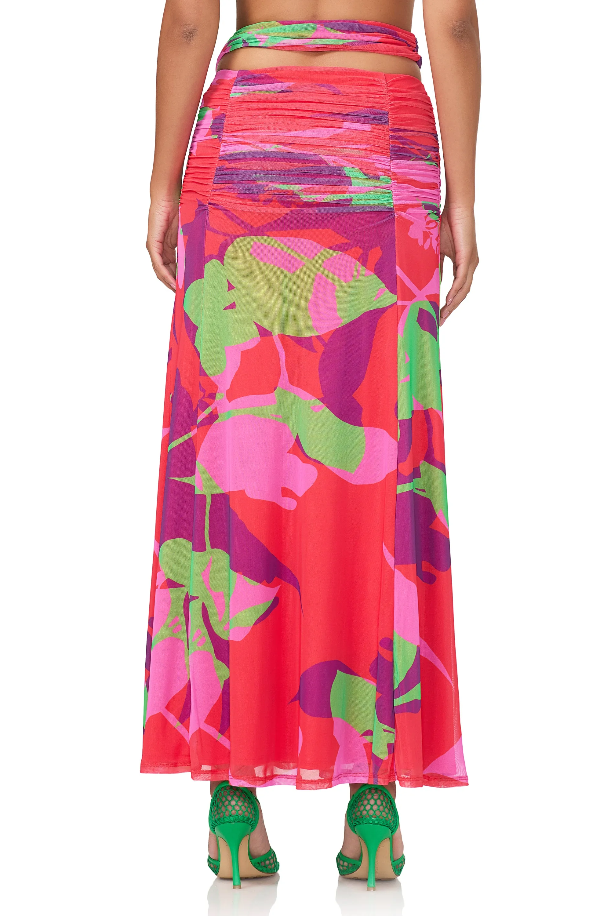 Mafalda Skirt - Graphic Floral