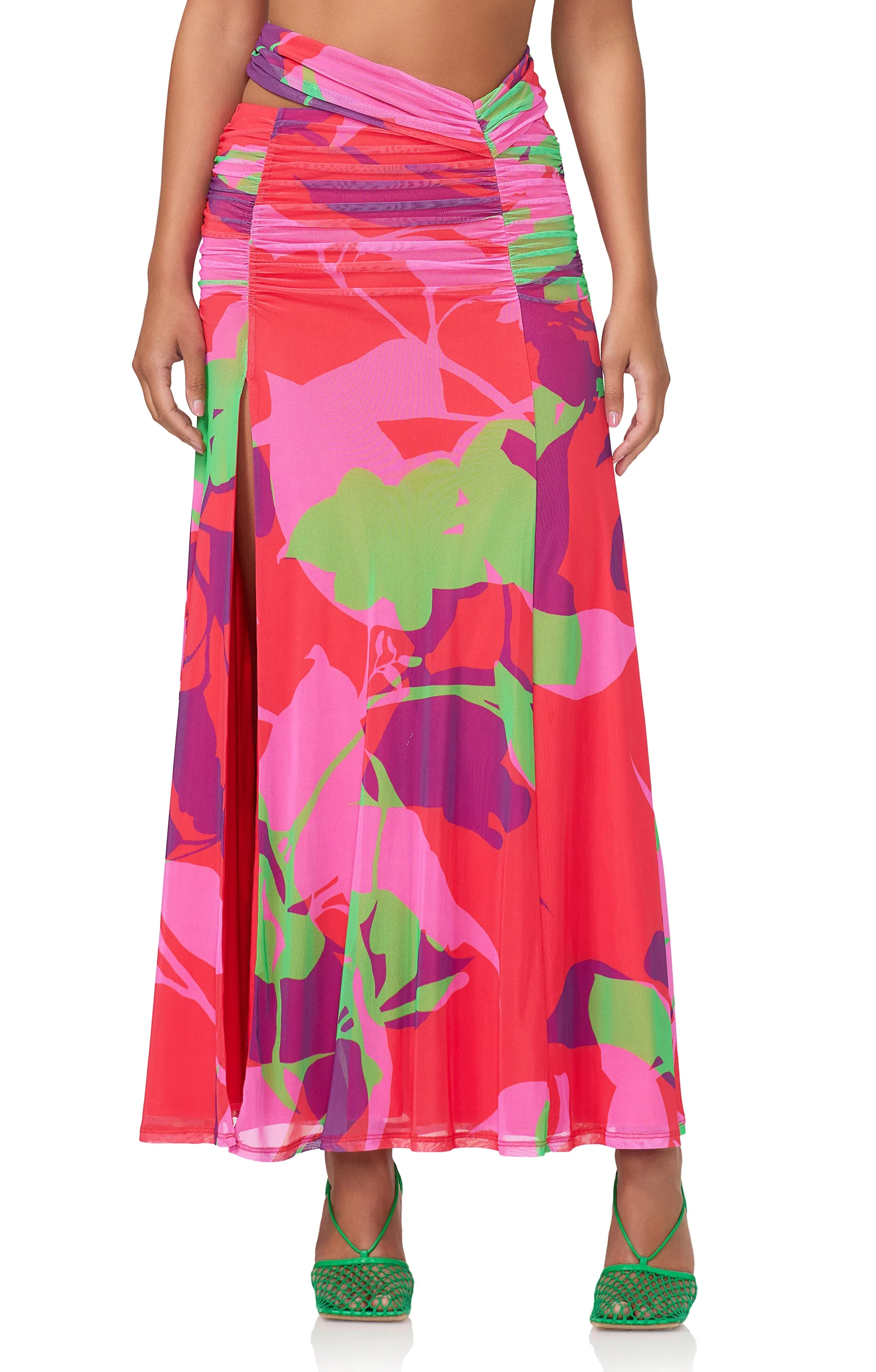 Mafalda Skirt - Graphic Floral