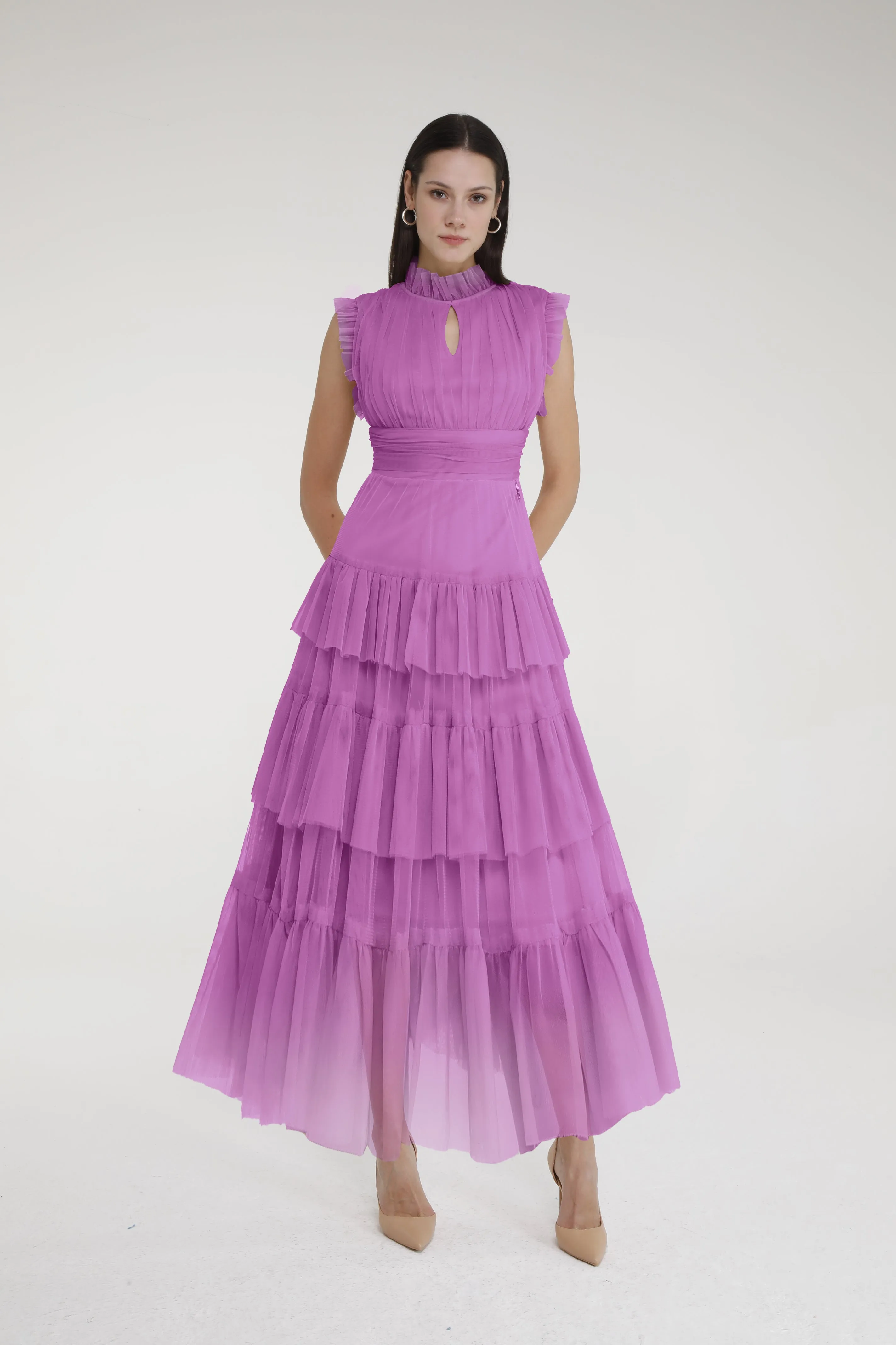 Mercurio Maxi Dress (Orchid)