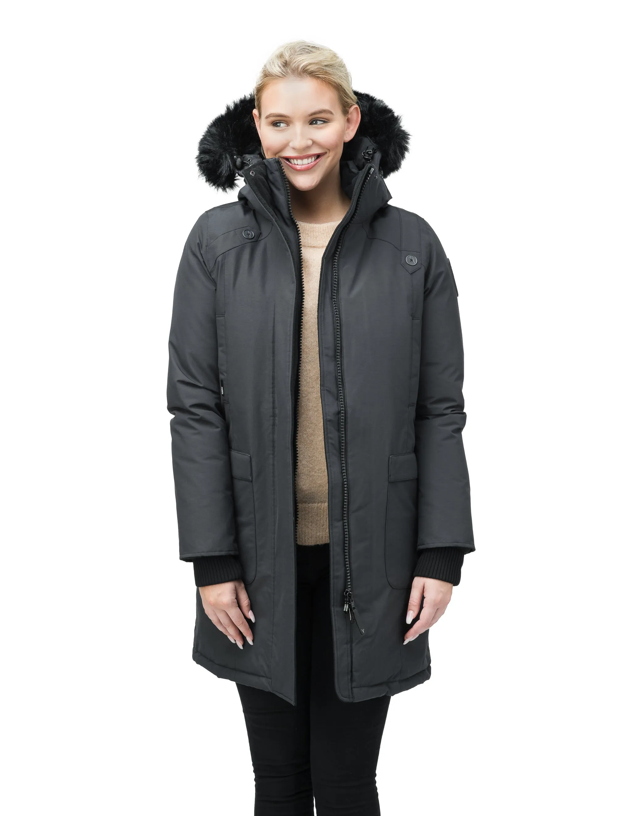 Merideth Faux Fur Women's Down Parka