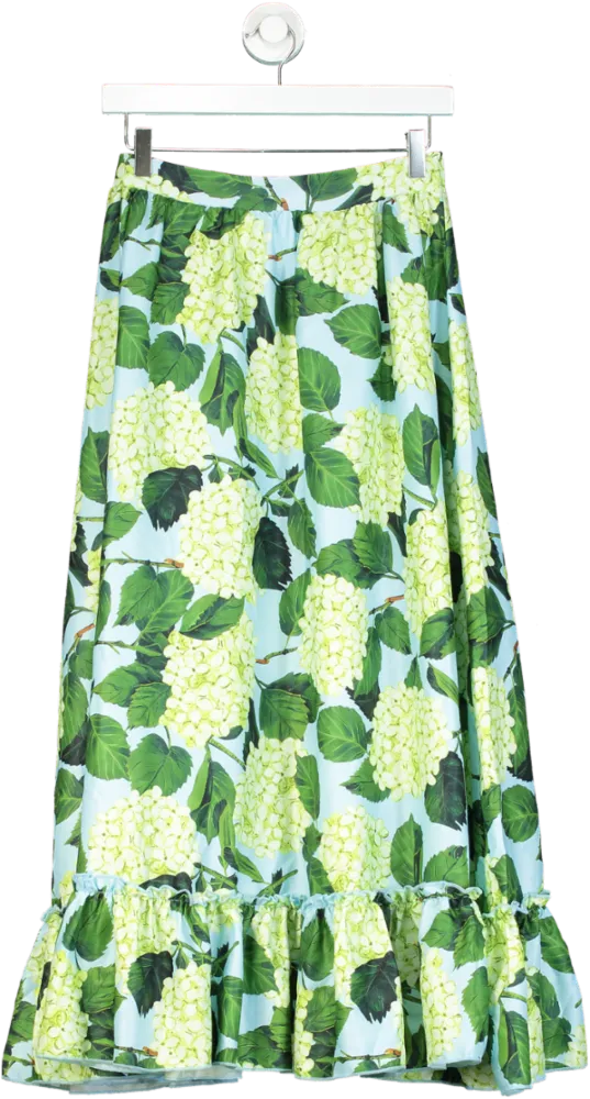 Multi-Coloured Floral Maxi Skirt No Size