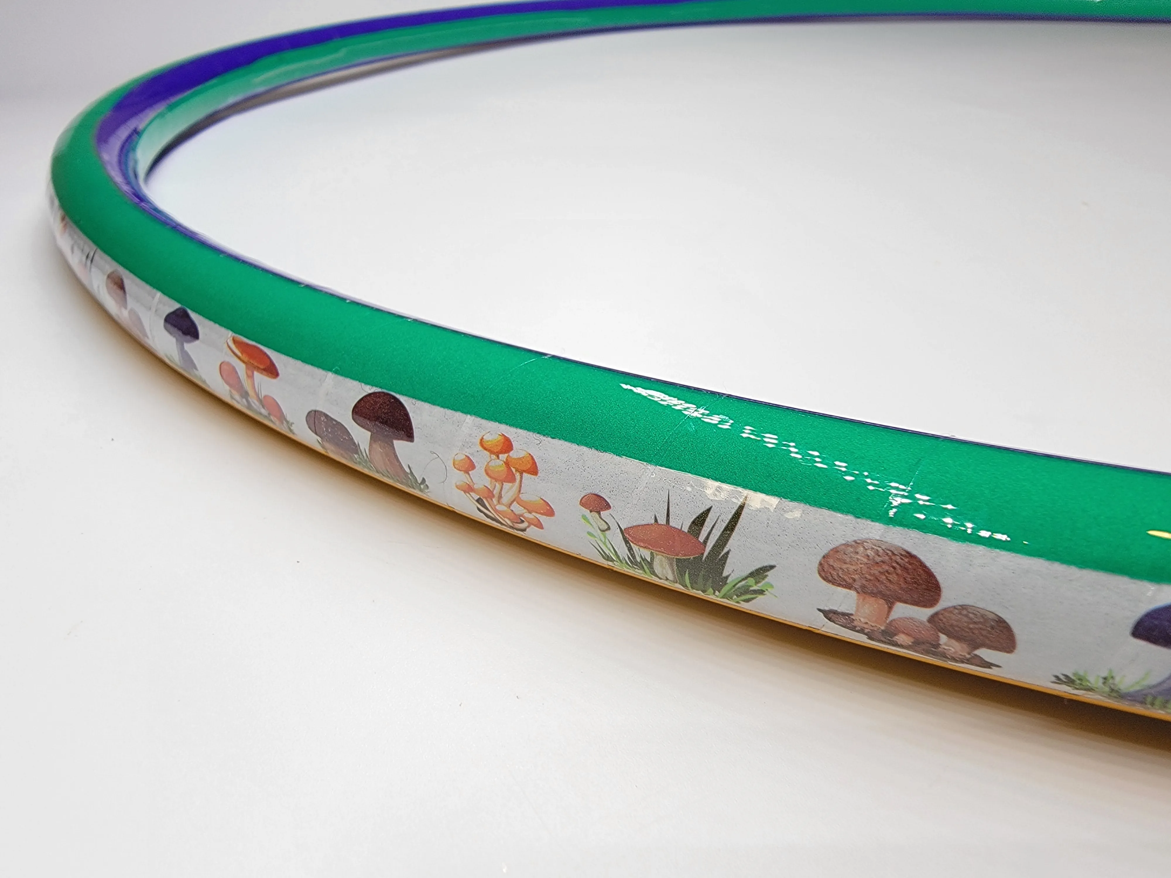 Mushroom Lover Coinflip Specialty Reflective Taped Hoop