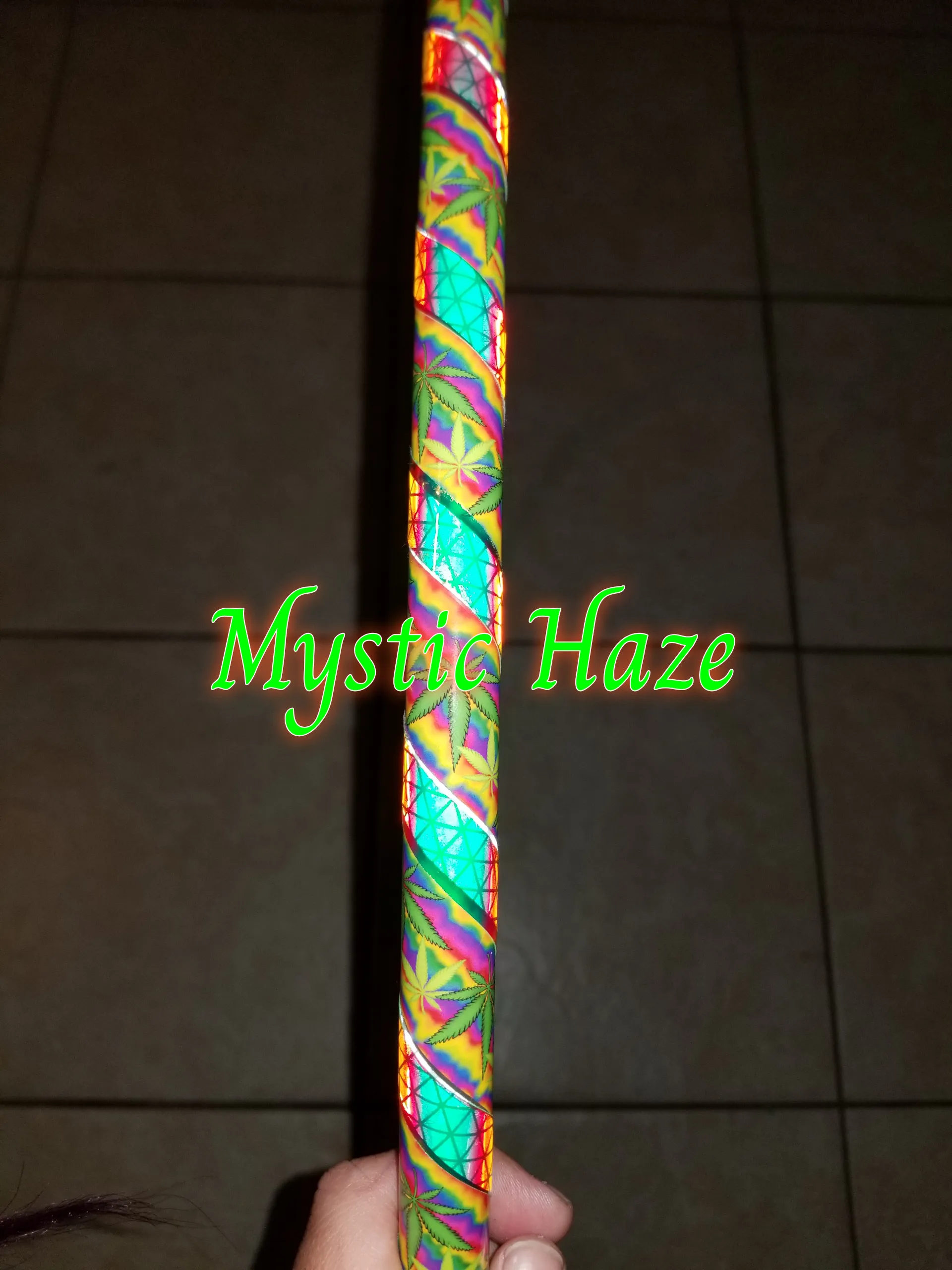 Mystic Haze Reflective Taped Hoop