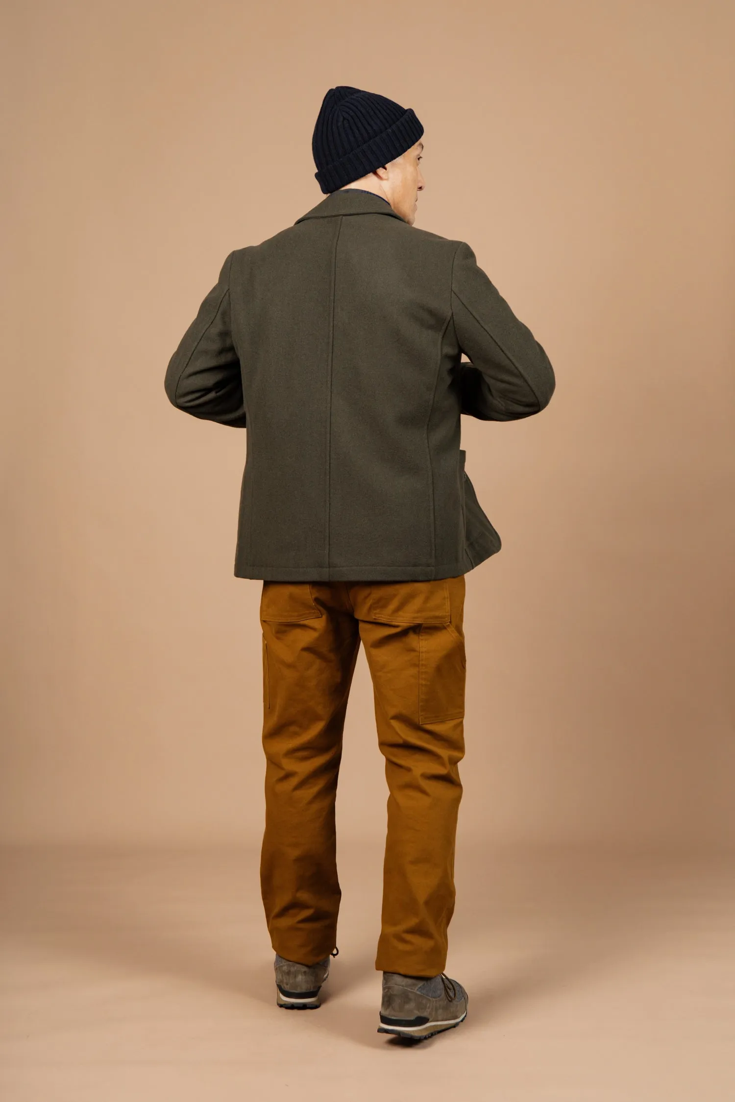 Nate Chore Blazer / Basque Green Wool